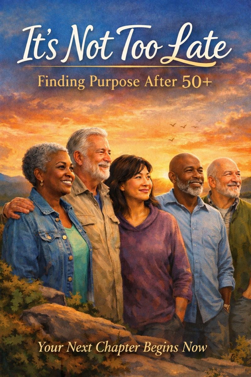 It’s Not Too Late Finding Purpose After 50+